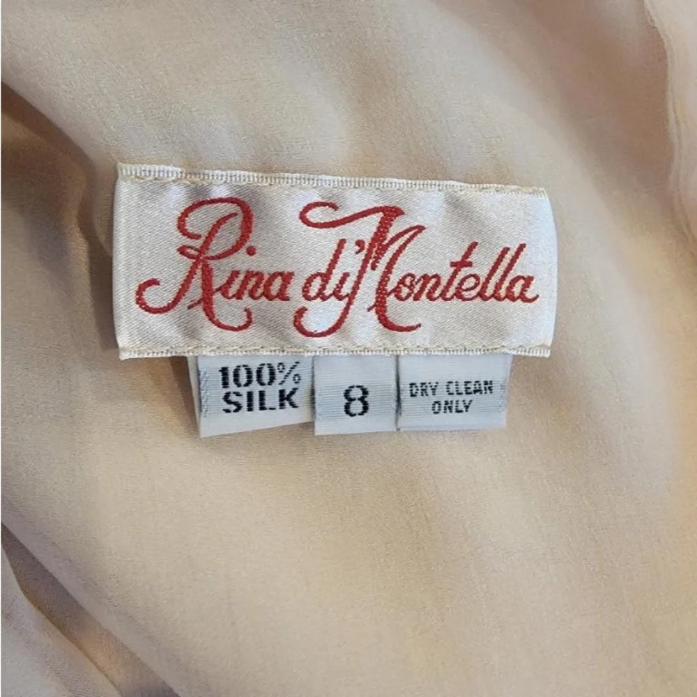 Vintage Rina Đi Montella 2 pc silk suit - Picture 8 of 8